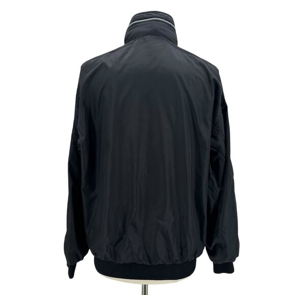 Vintage KAPPA Womens Large Jacket Hooded Black Zipper Retro Robe Di Kappa - Picture 6 of 13